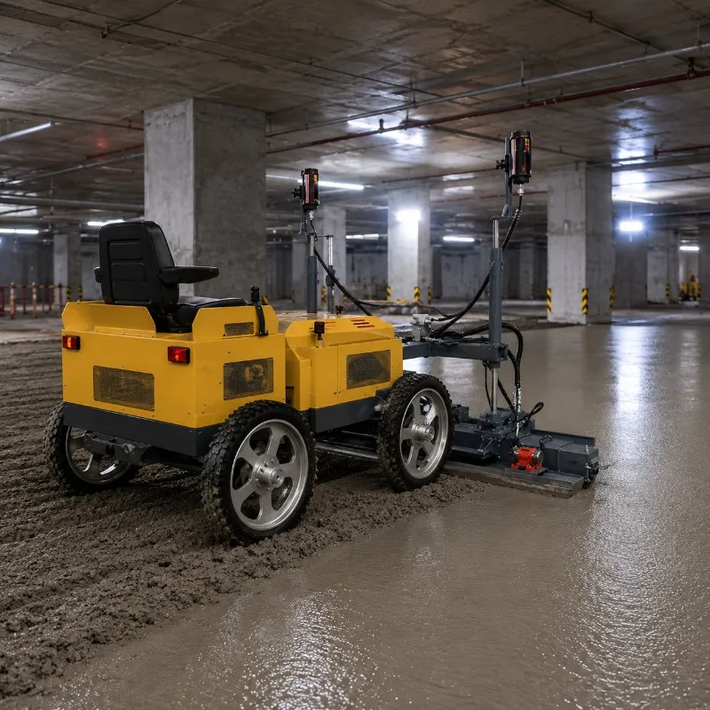 Concrete Laser Screeding Equipment Durable Leveler Smooth Equipment Customized for Smooth Workshop Flooring