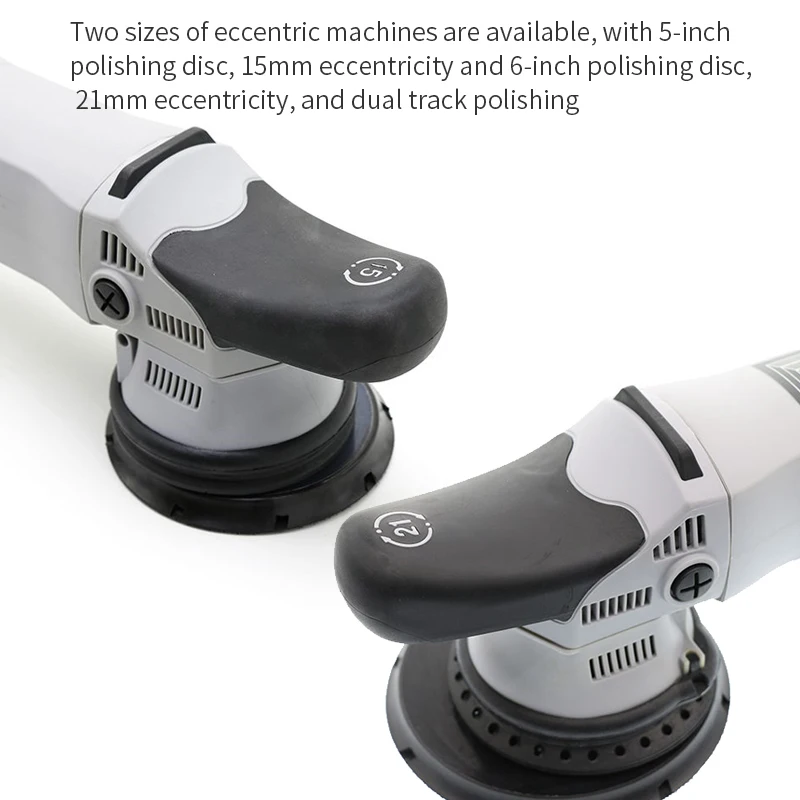 005 Electronic 6 Variable Speed 1650-4800rpm Dual Action Motorcycle Automotive Headlight Hand Polishing buff  Tool Machine