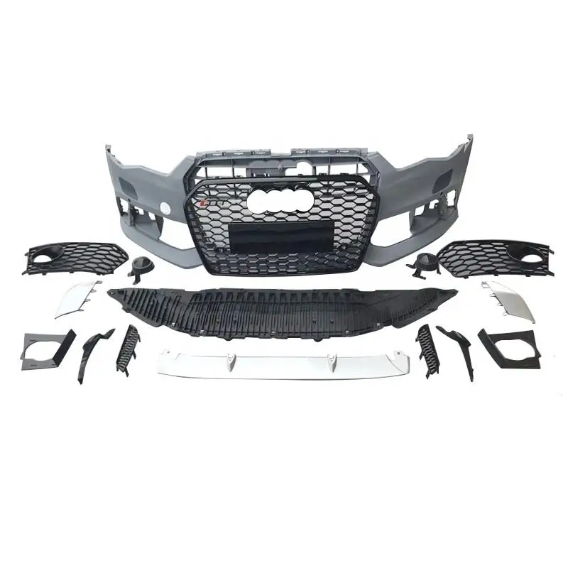 A6 or Sline6 C7 and C7.5 For Audi front bumper facelift RS6 for Audi Bodykit Car bumper 2012 2013 2014 2015 2016 2017 2018