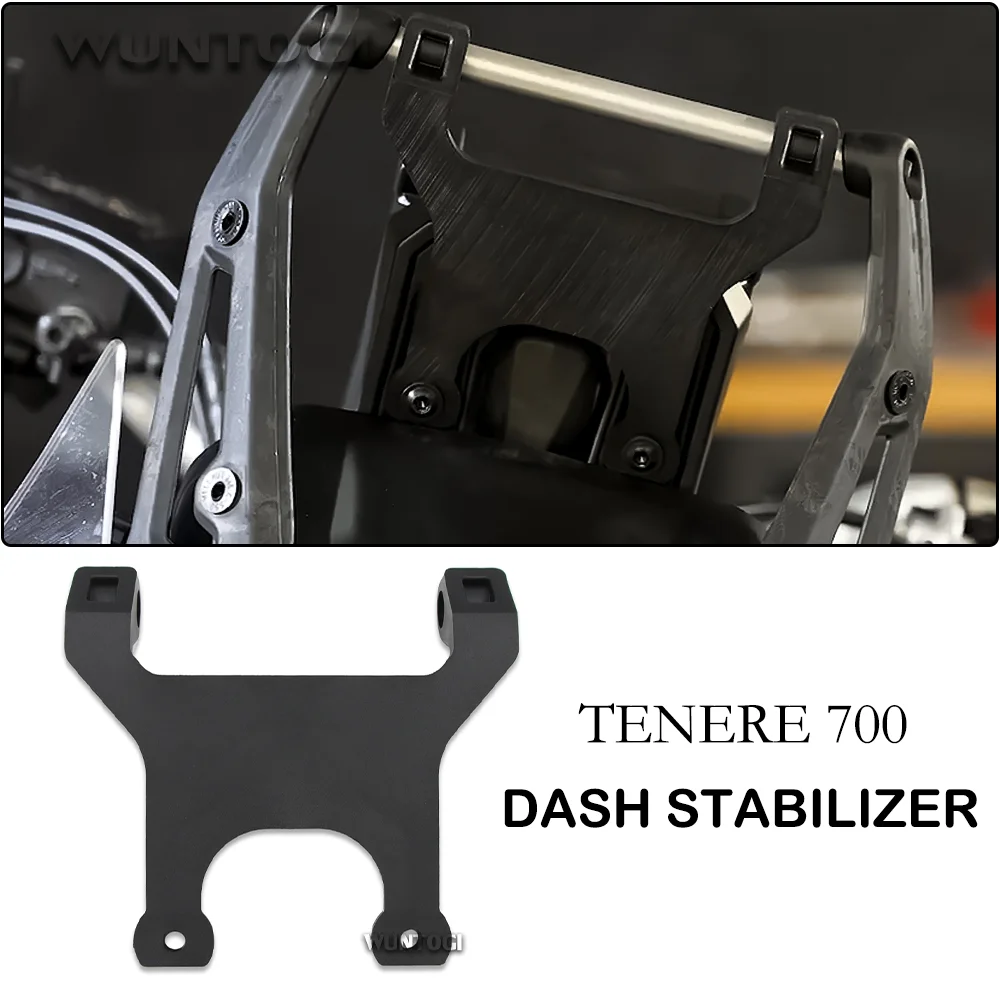 

For Yamaha Tenere 700 XTZ T7 T700 XTZ 690 2019 - 2021 Dash Stabilizer TENERE700 Accessories Instrument Anti-Shake Bracket