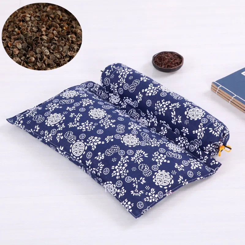 14 Style Chinese Buckwheat Husk Orthopedic Pillow Neck Massage Cervical Pillows For Sleeping Insomnia Bed Pillow