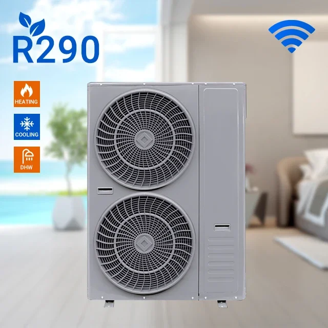 New Energy WIFI ERP A+++ Domestic R290 Monoblock Air To Water DC heat pump for heating