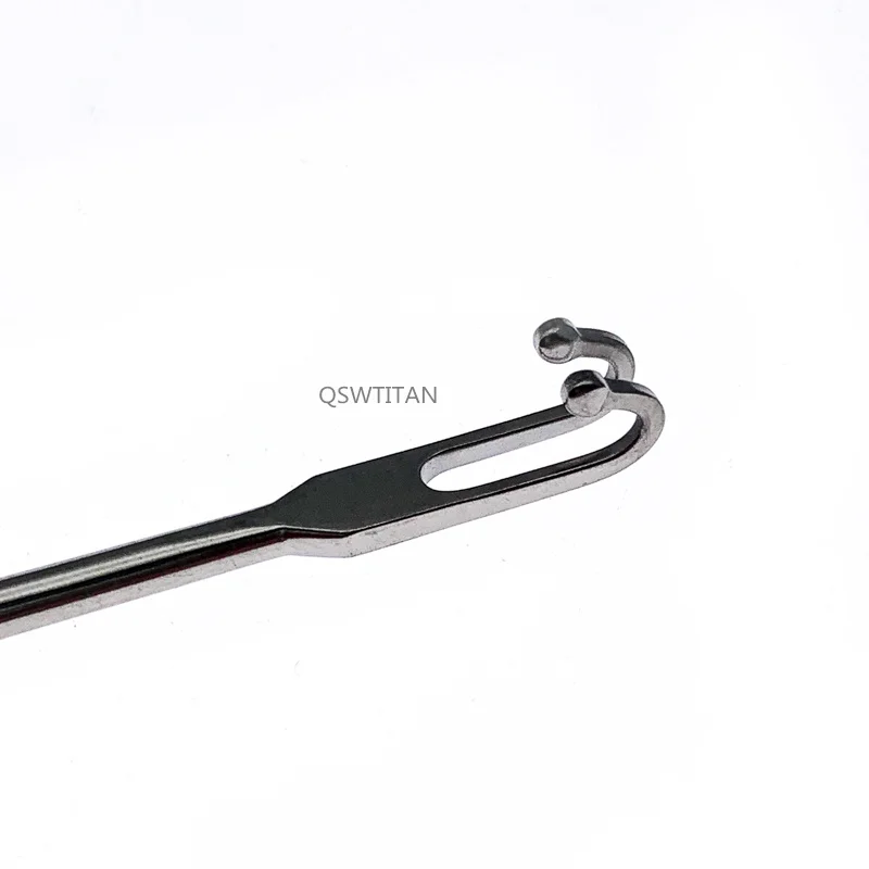 Chirurgia Pull Hook Blunt wskazał z kulką instrumenty chirurgiczne haczyki weterynaryjne ze stali nierdzewnej — zdjęcie 3
