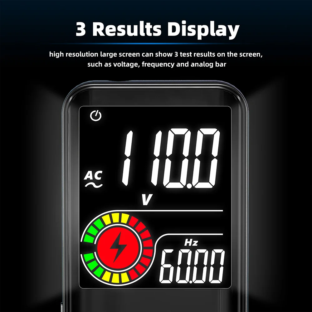 BSIDE 9999 Counts Digital Multimeter S10 S11 S20 Smart DC AC Voltage Capacitor Ohm Diode NCV True RMS  EMF Tester Detector meter