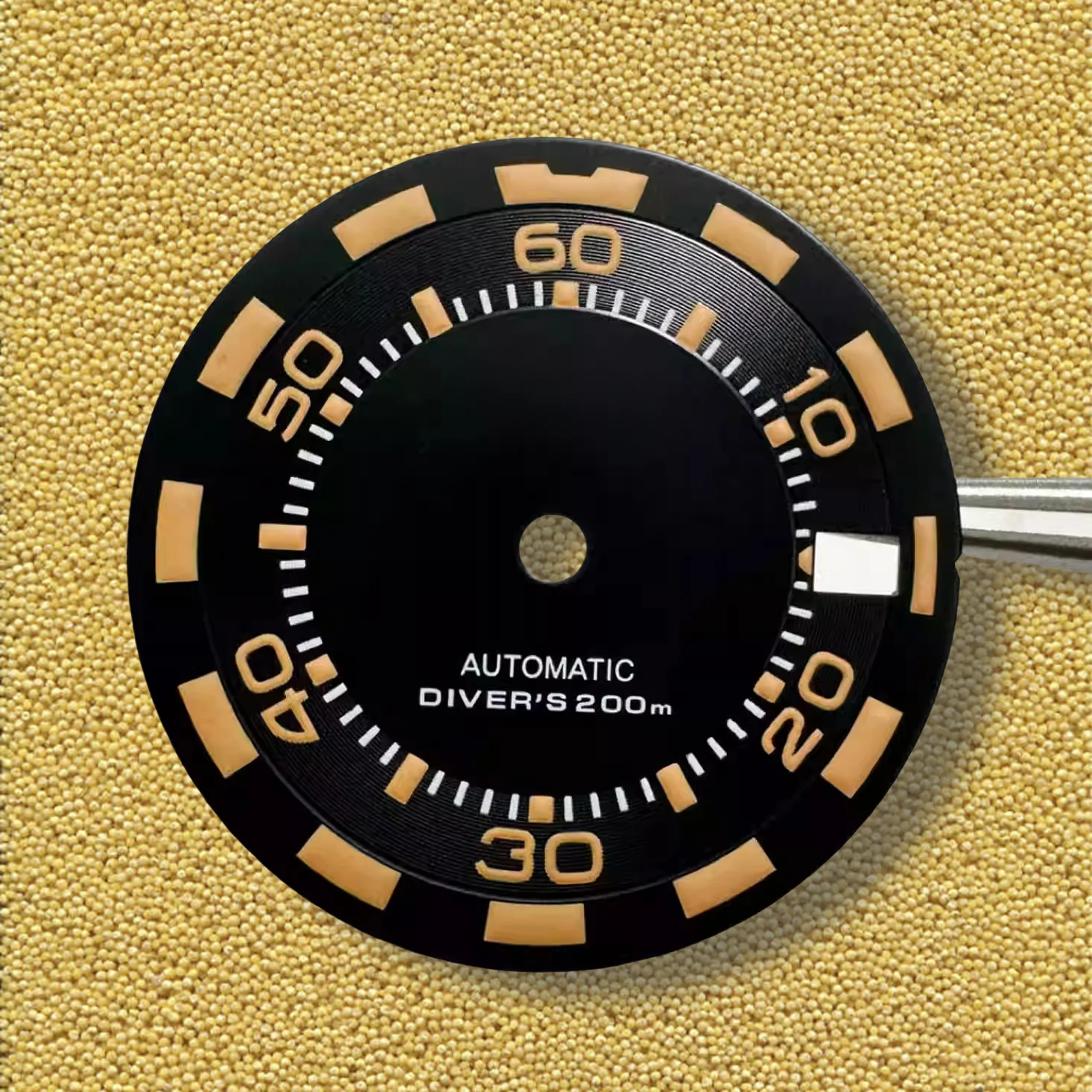 

Циферблат с логотипом S 28,5 мм, подходит для механизма NH35 NH36, зеленый светящийся желтый + белый буквально-черный матовый циферблат, аксессуары для модификации