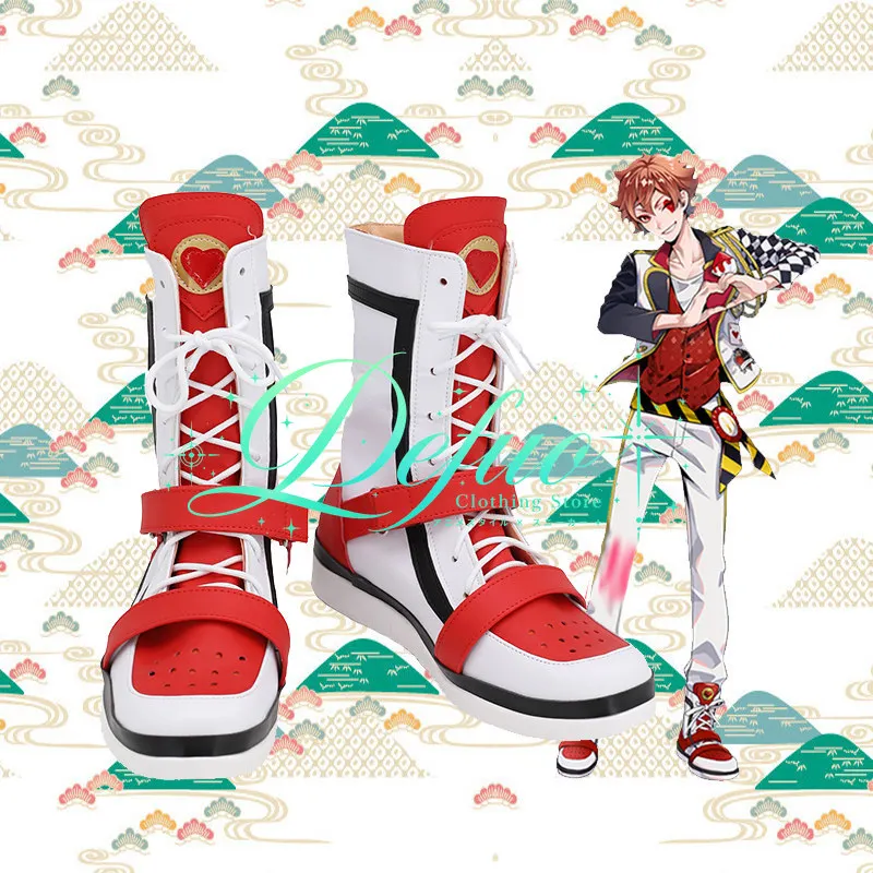 Game Ace Cosplay Shoes Custom Made Boots for New Year Fantasy Costume Ball Anime Convention and Studio Photo Shoot