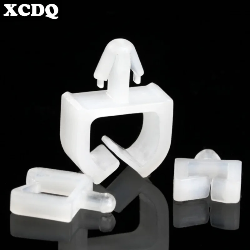 100pcs Cable Clips PC Board Nylon PA66 Aircraft Head Push In