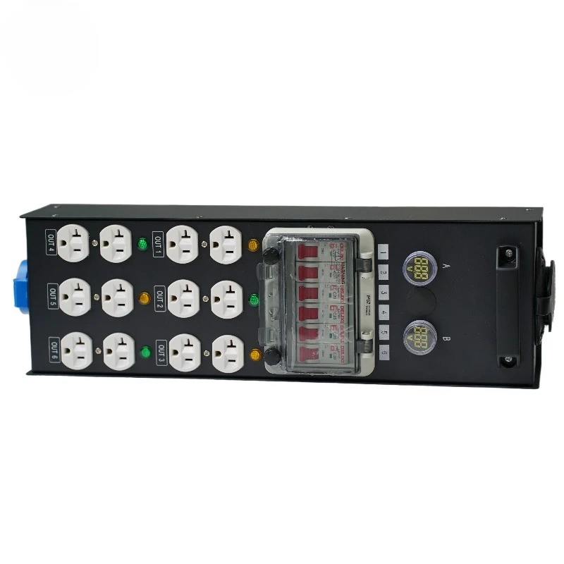 

Small Electric Box 16A Large Screen Led Screen Power Box Controller Stage Distribution Box