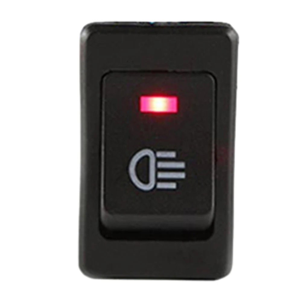 ASW-17D LED Car Switch Toggle Switch Indicator Rocker LED Work Light 12V 35A 2-Position 4-Pin Electrical Equipment Supplies