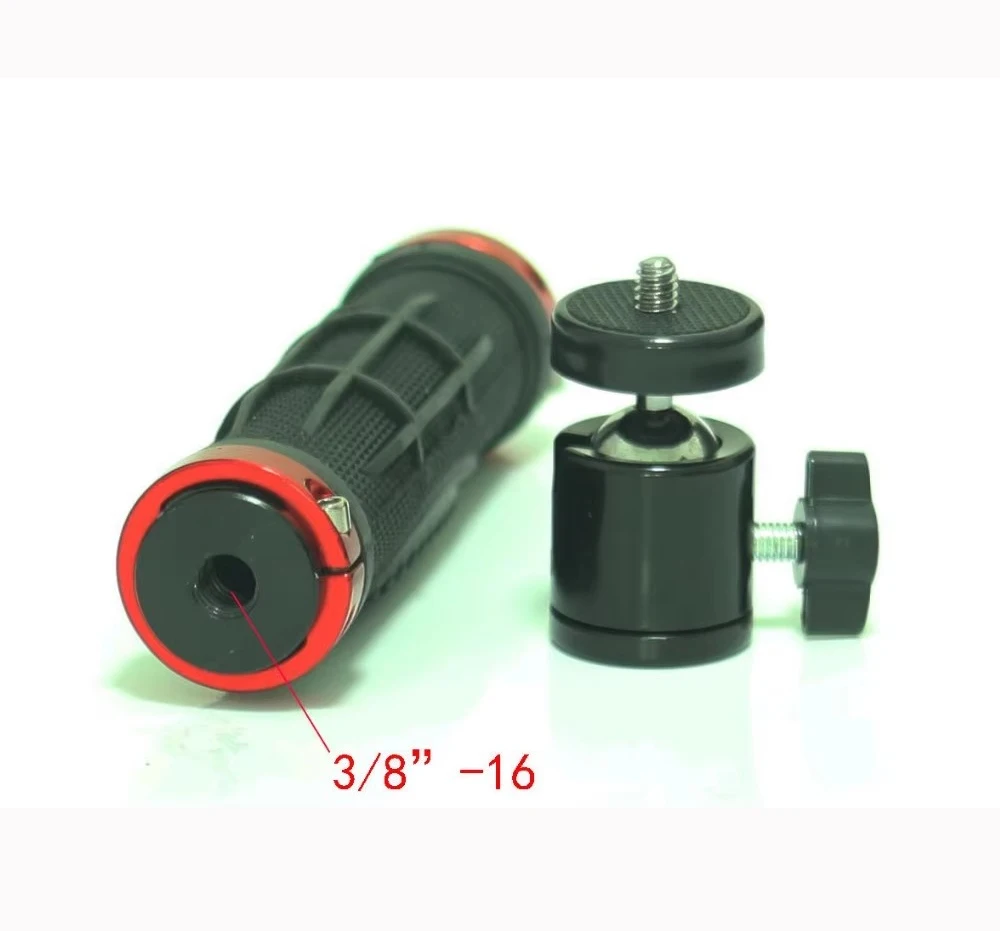 Handheld Tripod Mount System - Tripod Adapter for Digital Camera / GoPro / phone, 3/8 female to 1/4 adapter, 3/8-16 to 1/4-20