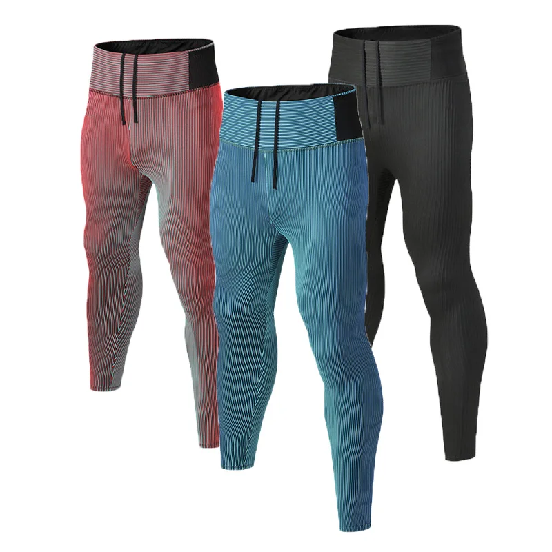 Men Running Shorts Tights With Lining GYM Exercise Fitness Legging Basketball Hiking Trainning Sport Soccer Compression Clothing