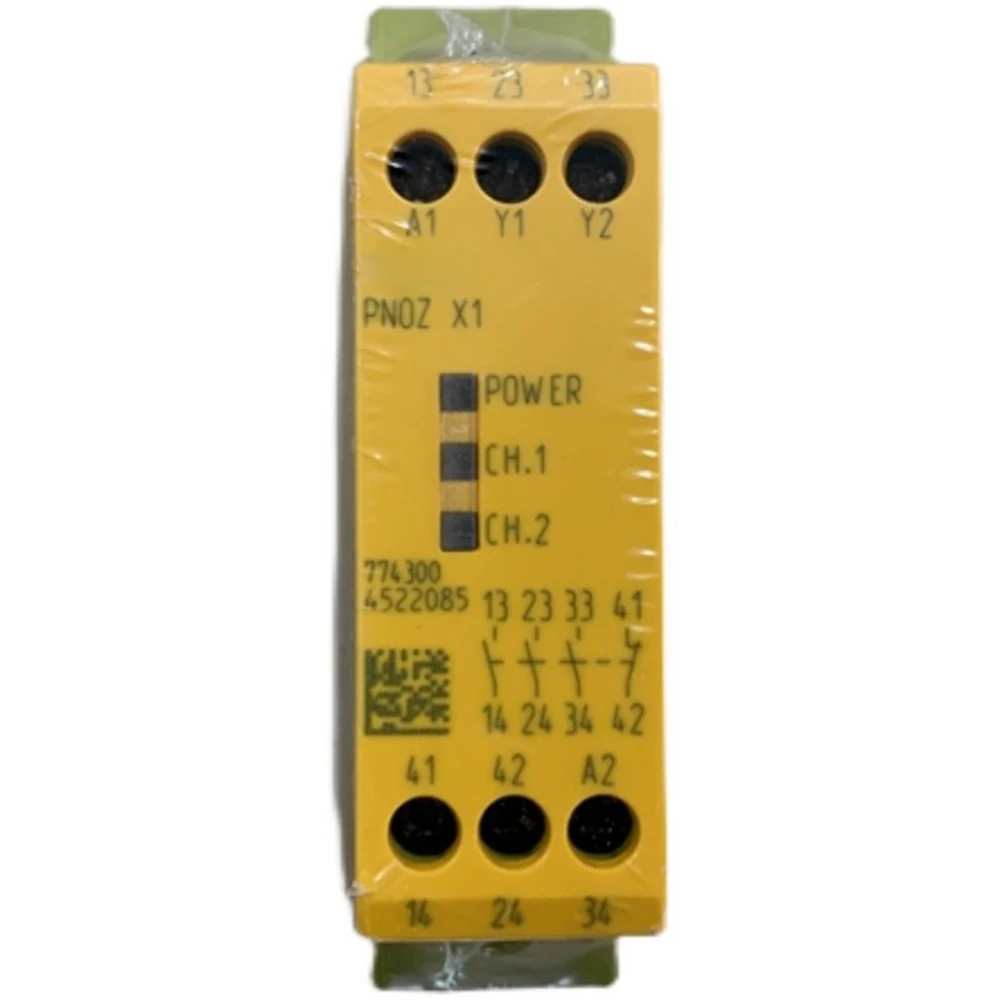 For Pilz 774300 PNOZ X1 24VAC/DC 3n/o 1n/c Safety Relay Module