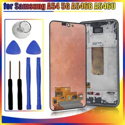 Super AMOLED for Samsung A54 5G LCD A546U A546B Display Touch Screen Digitizer Replacement for Samsung A54 5G A546B A546U LCD