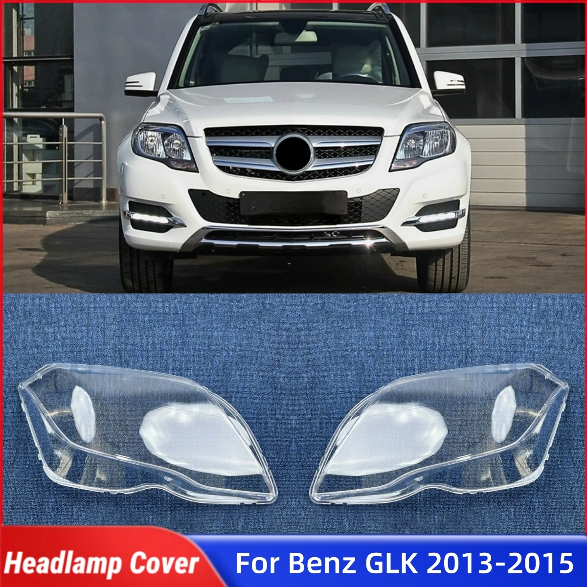 

Для Mercedes Benz GLK GLK200 GLK260 GLK300 GLK350 2013 2014 2015, автомобильные детали и аксессуары, крышка фары, корпус