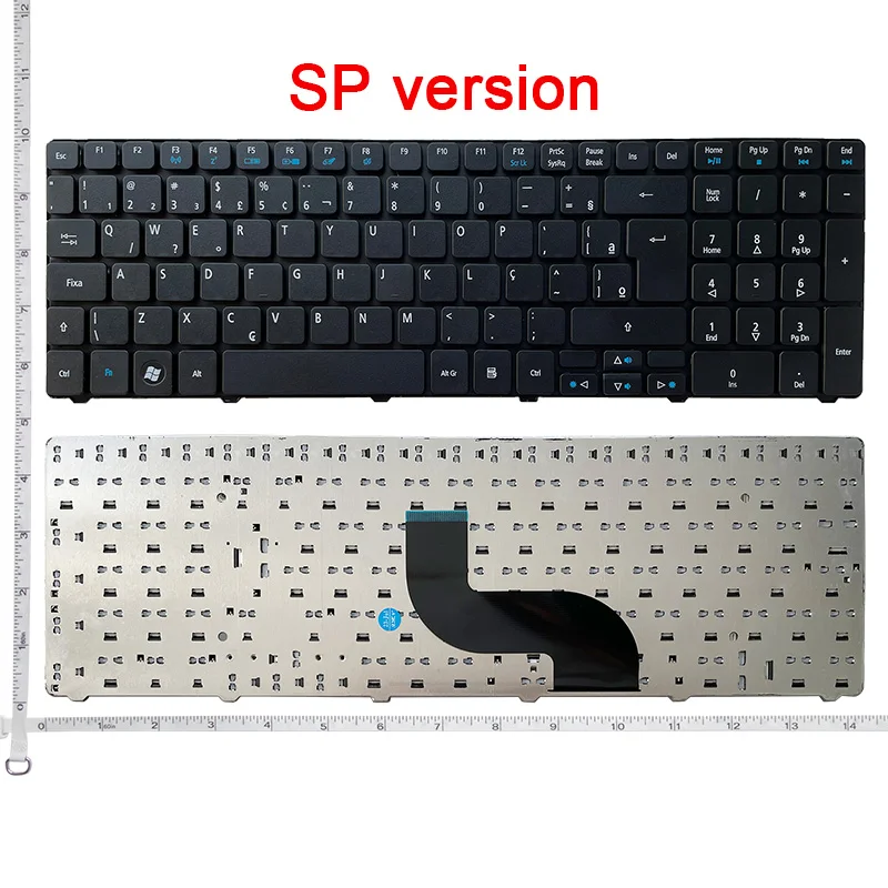 Nowa hiszpańska klawiatura do dzwonka Packard Easynote TE69 TE69KB TE69HW LE69KB Q5WPH q5wp6 Laptop SP klawiatura