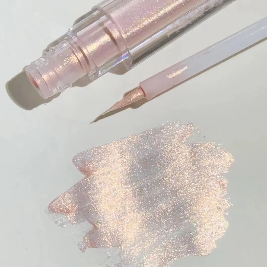 Liquid Eyeshadow Pearlescent Eye Corner Brightening Sparkling Teardrop Glitter Powder Sequin Cowherd