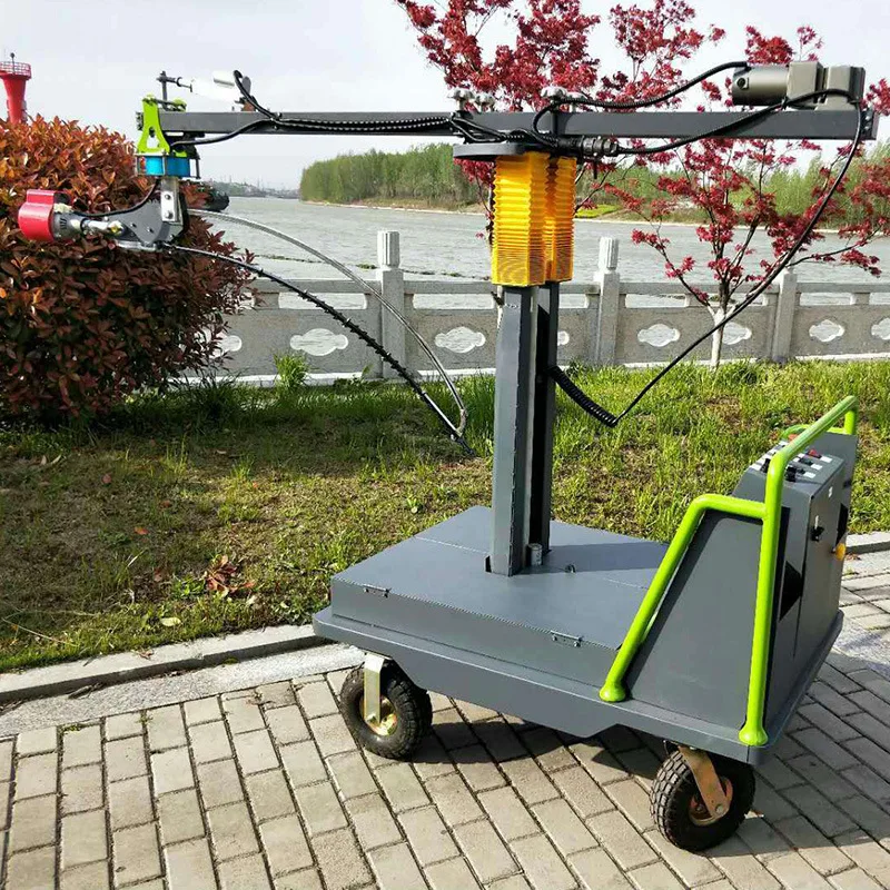 Home Small Triangle Greening Engineering Ladder Garden Hedge Trimmer Roadside and Nursery Holly Trimmer Factory Direct Sales