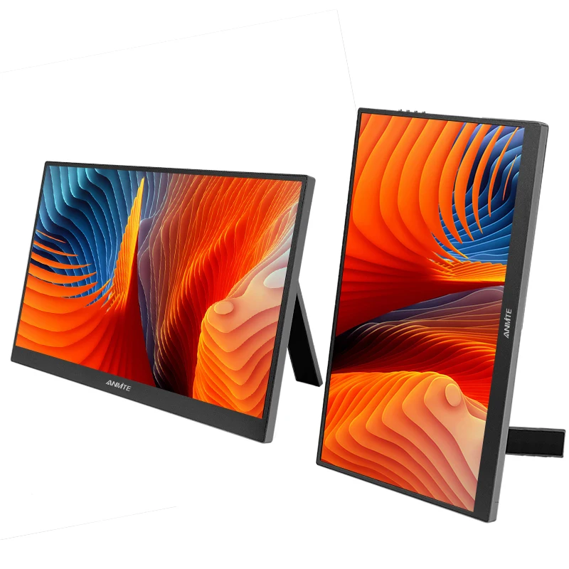 Monitor portátil com tela sensível ao toque de 14.1 polegadas, ips, segunda tela de jogo, display estendido para laptop com suporte para xbox/raspberry pi