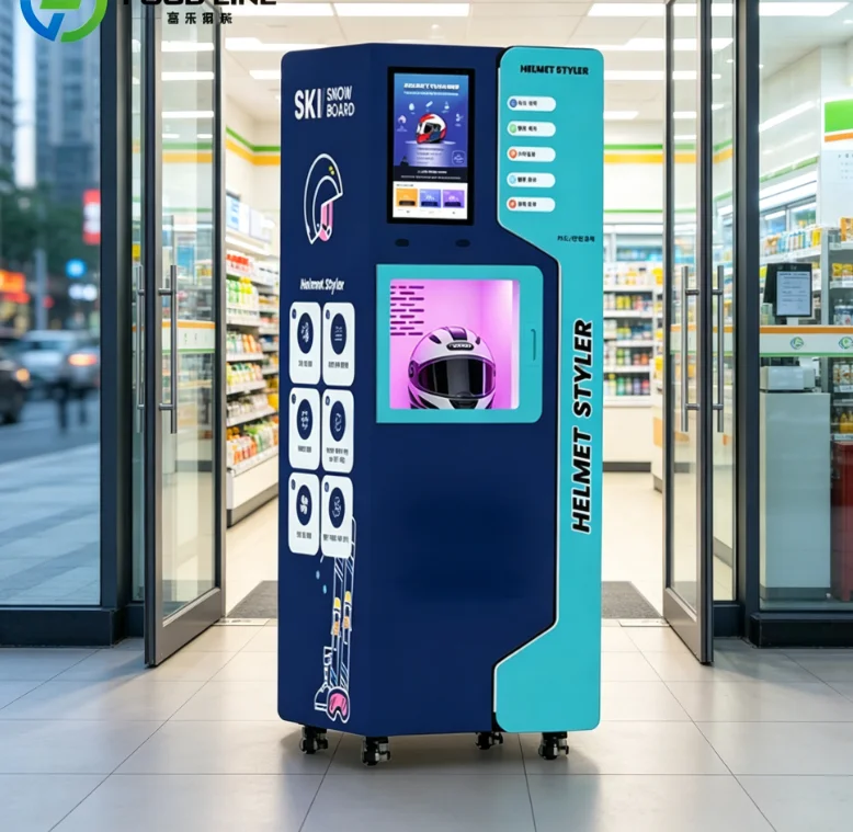 Self Service Helmet Cleaning Vending Machine for Station Helmet Cleaning Vending Machine
