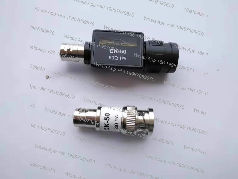 

CK-50 Through Type 50 Ω Load Resistor 50 Ohm Impedance Adapter, Impedance Matcher