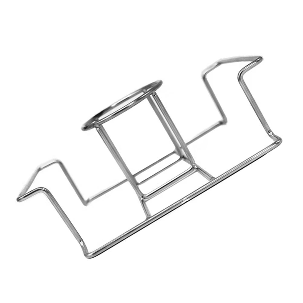 

Portable Roasting Rack for Beer Can Chicken Turkey Multi-Use Grilling Holder Easy to Use Barbecue Roast Stand Dishwasher Safe