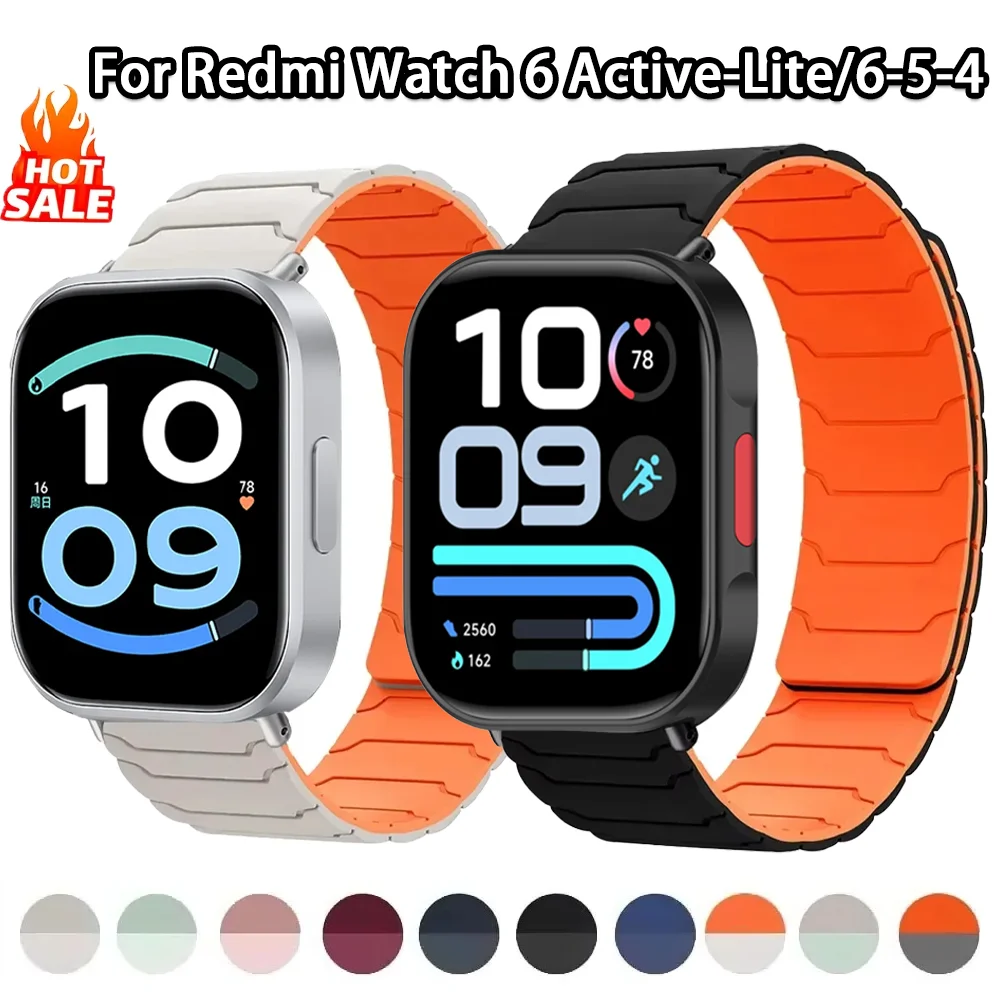 �y�Z�[�����zRedmi Watch 6 Active-Lite/6-5-4�p�}�O�l�e�B�b�N�V���R���X�g���b�v�AXiaomi Mi Band 10 Pro/9 Pro/8 Pro�p�X�|�[�c�u���X���b�g���X�g�o���h