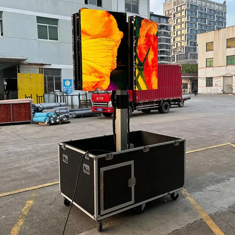 X-Bason ized LED Screen Lifting and Collapsible Flight Case Tool Cases Product