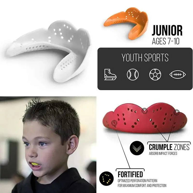 Boxing Mouth Guard Sport Teeth Protector Kids Adults Mouthguard Tooth Brace For Basketball Football Rugby Boxing Tooth Protector