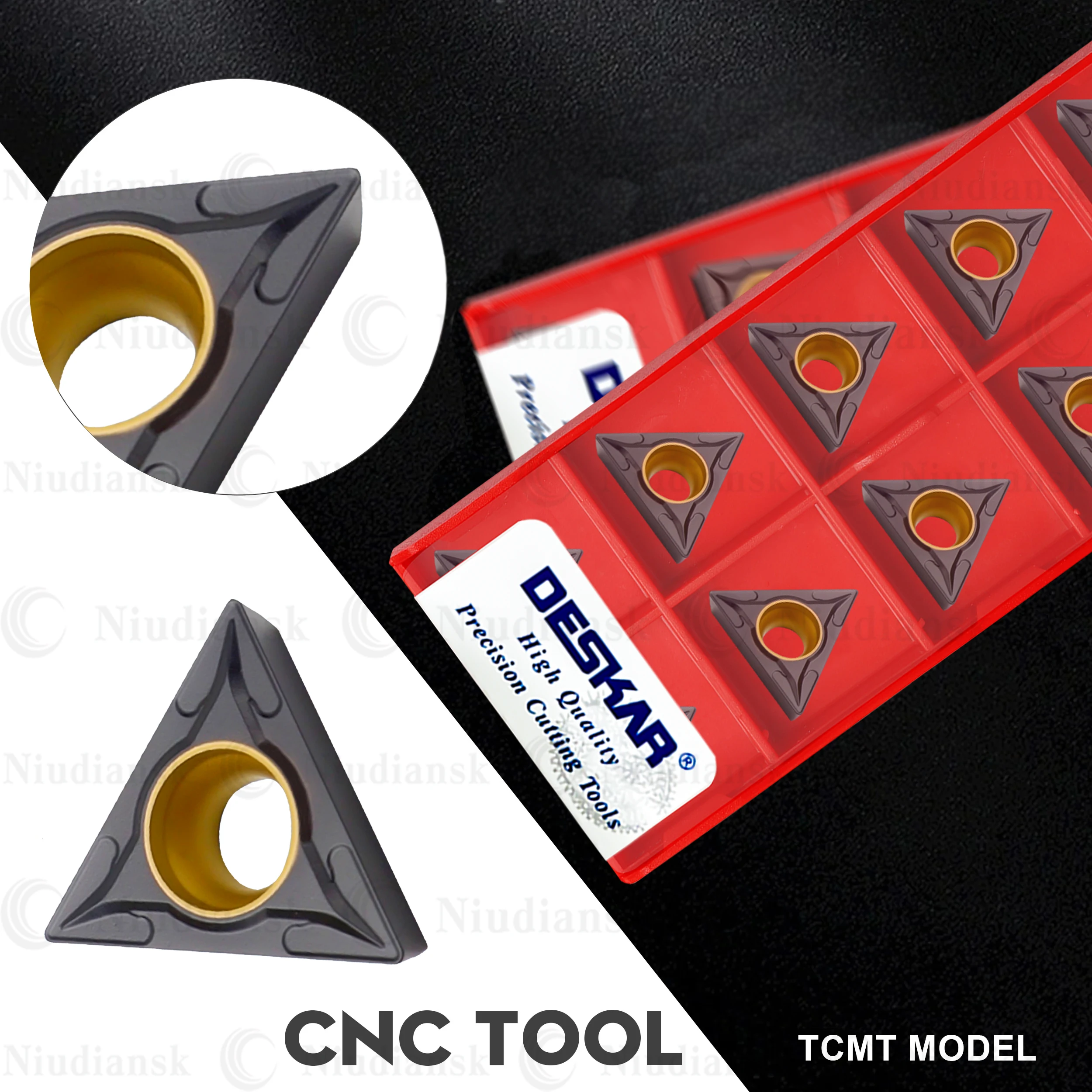 

TCMT110204/110208 LF3018 Lathe Tool For Machining Cast Iron Special Blade Triangular Inner Hole Turning Blade TCMT Series Cutter