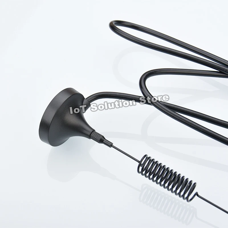 IP65 45x285mm 700-960MHz 1710-2690MHz 3300-5000MHz Multi Band 2G 3G 4G 5G antena SMA wtyk męski 1m długość kabla