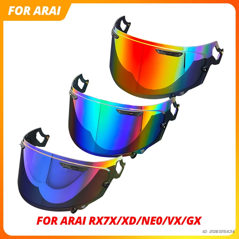 

Motorcycle Helmet Shield For ARAI RX7X/XD/NE0/VX/GX Motorbike Helmet Visors Moto Accessories UV Protection Windproof Dustproof