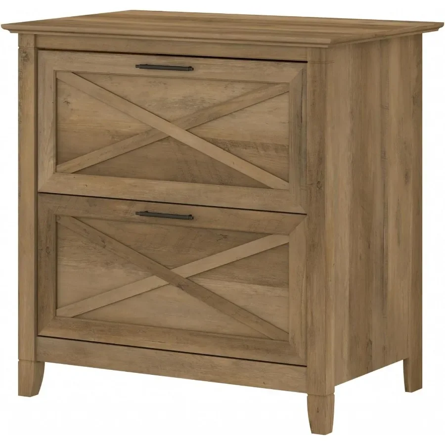Key West Lateral File Cabinet Modern Farmhouse 2 Drawer File Cabinet for Home Office