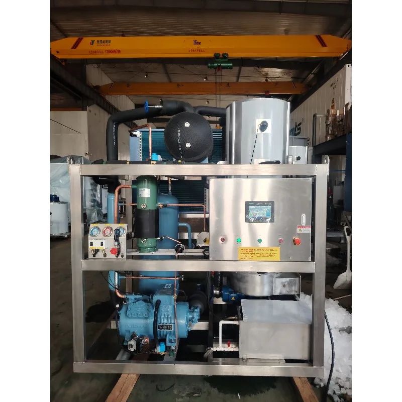 Beverage Dedicated 3Ton Tube Ice Machine With Full Custom Service On Structure & Control Panel Energy Saving Ice Maker