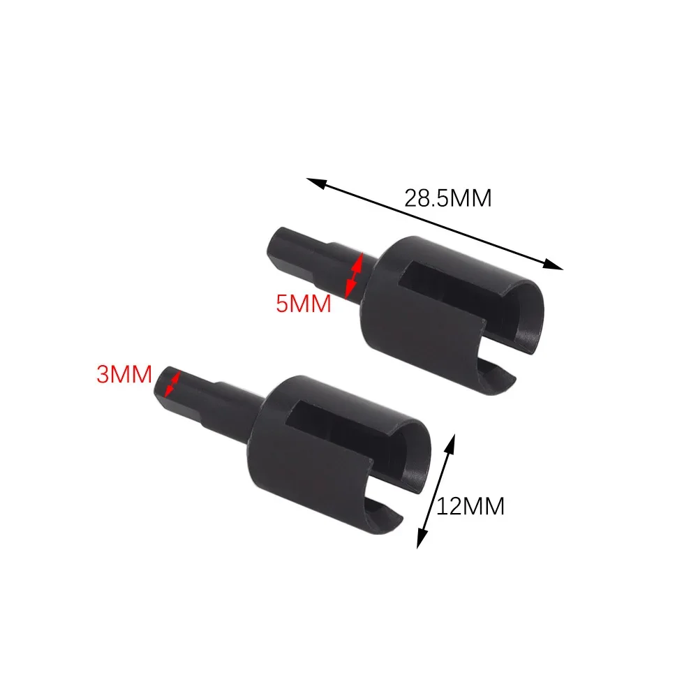 Harden Steel Metal Drive Shaft Gearbox Joint Cup Differential Cup Wheel Axle Cup for Tamiya TT01 TT02 1/10 RC Car Upgrade Parts