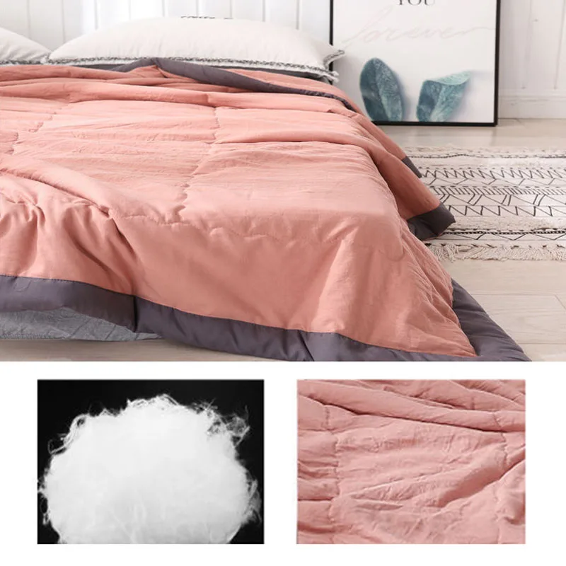 Summer Cooler Quilt Children Adults Thin Air Conditioned Quilt Soft Comfortable Ice Blankets Lunch Break Blanket for Bed