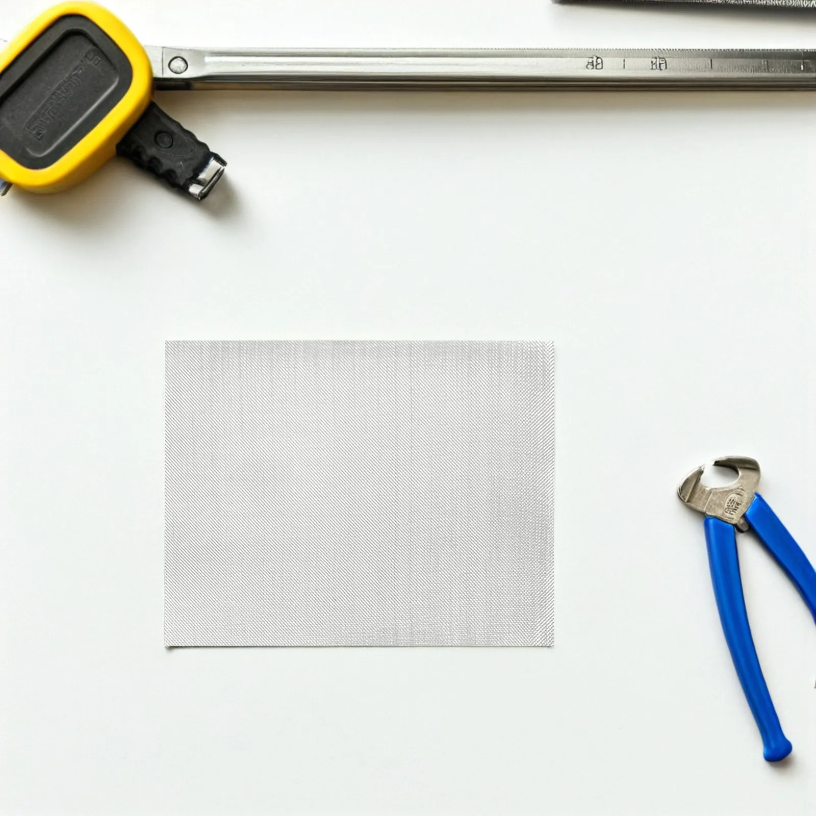 

10Pcs Automotive Bumper Repair Mesh Reinforcing Stainless Steel Wire Screen Plastic Welding Patch Repair Hole Reinforcement Mesh