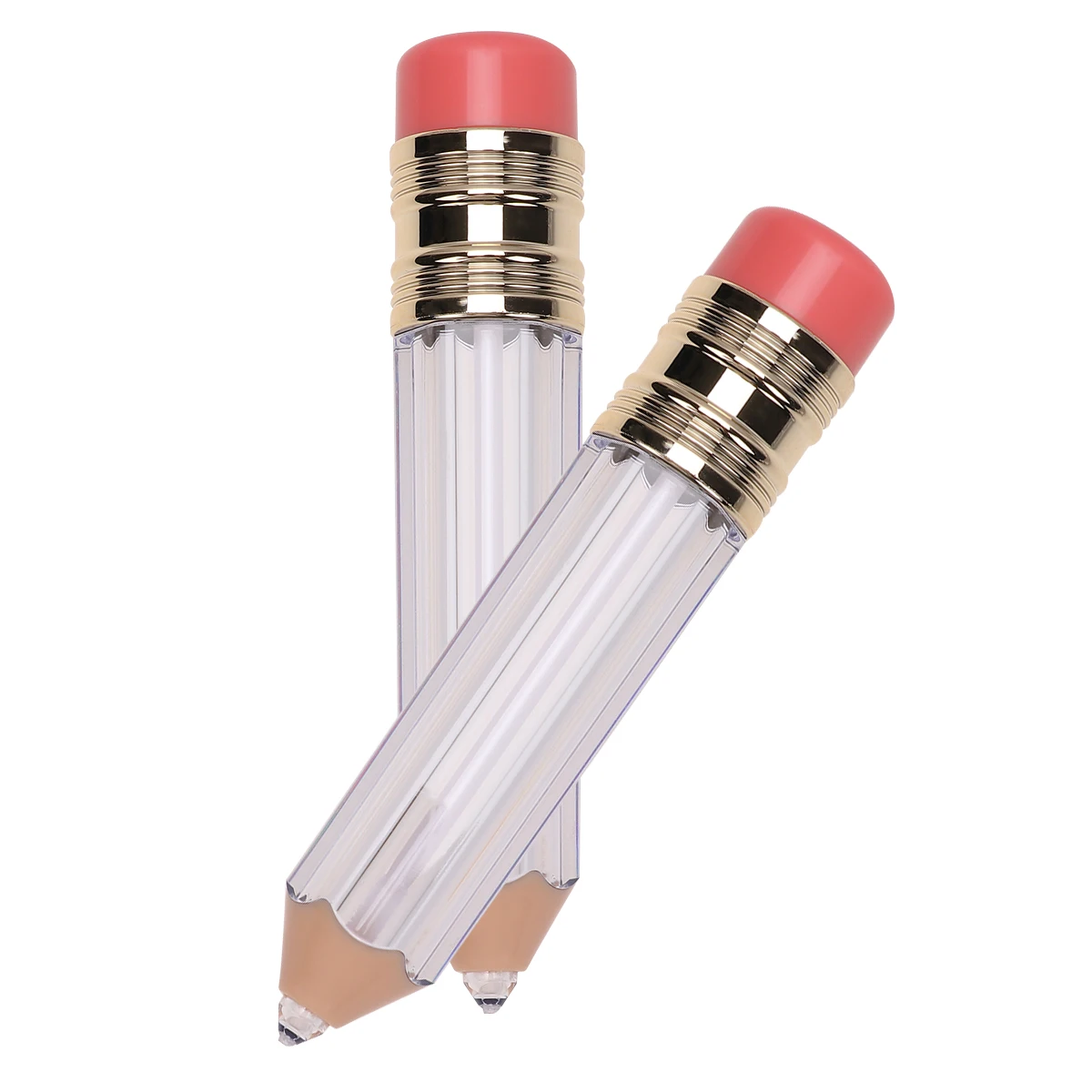 

3pcs Tube Empty Bottle Mini Diy Lip Glaze Leakproof Portable DIY Container Lip Color Container Travel Makeup Accessory