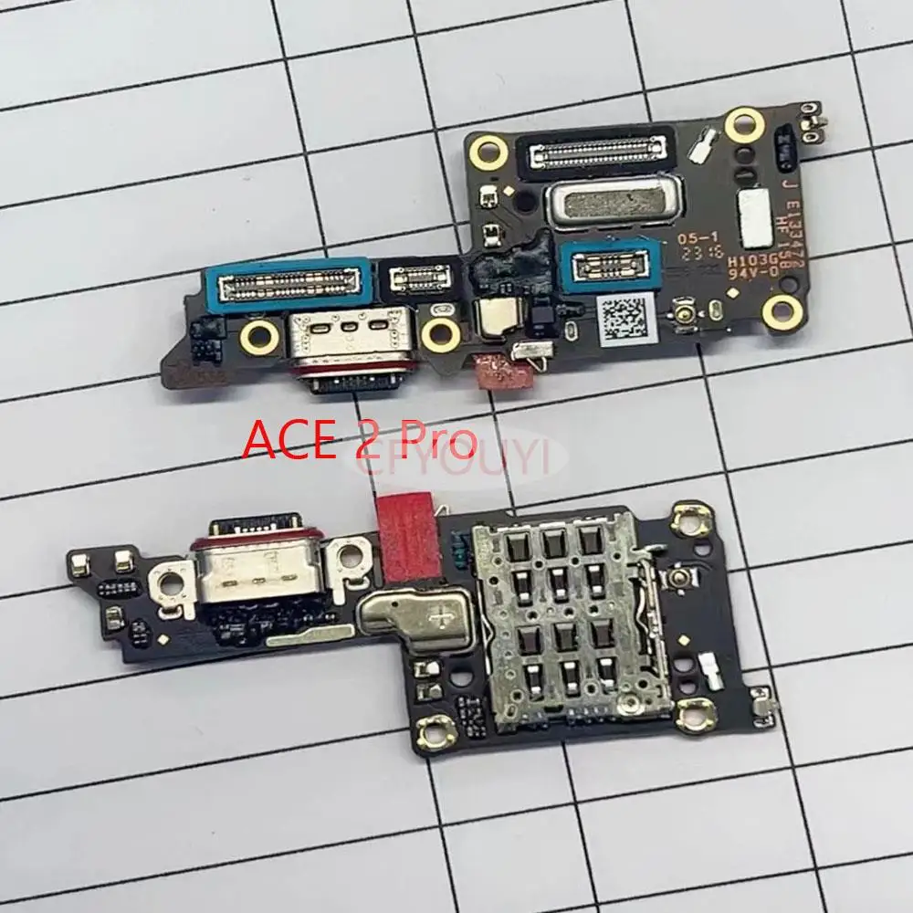 

For OnePlus ACE PGKM10 / ACE 2 PKH110 / ACE2 Pro USB Charging Board Dock Port Flex cable Repair Parts