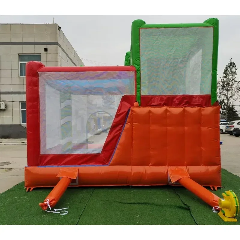 Newly Upgraded Fish-shaped Inflatable Bounce House With Slide, Commercial-grade Children's Bouncy Castleor Party Renta