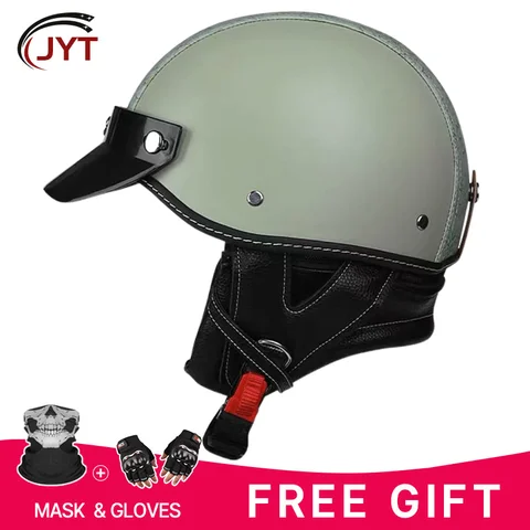 Dot 인증 전기 자동차 하프 헬멧 Halley 남성 여성 오토바이 헬멧 etro 경량 소형 헬멧 본체 크기