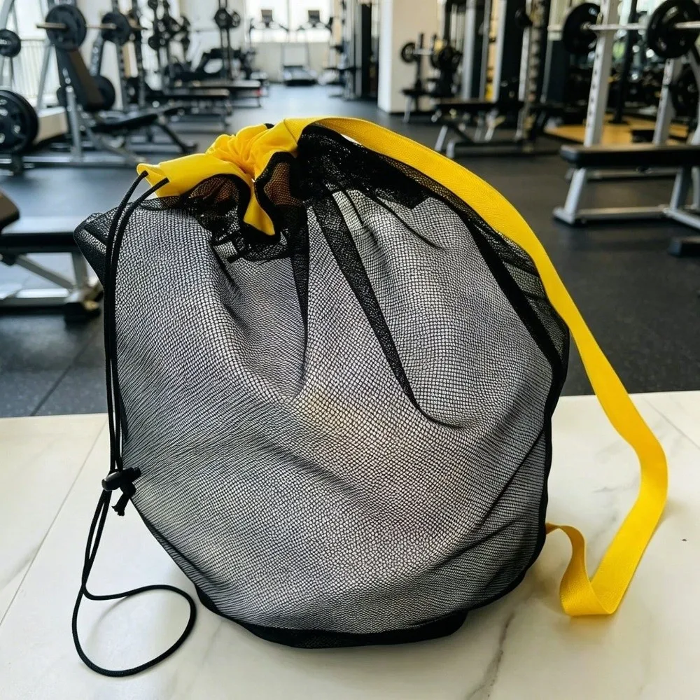 Portable Mesh Beach Bag Quick Dry Large Capacity Swim Storage Bag Foldable Breathable Beach Tote Bag Beach Activities