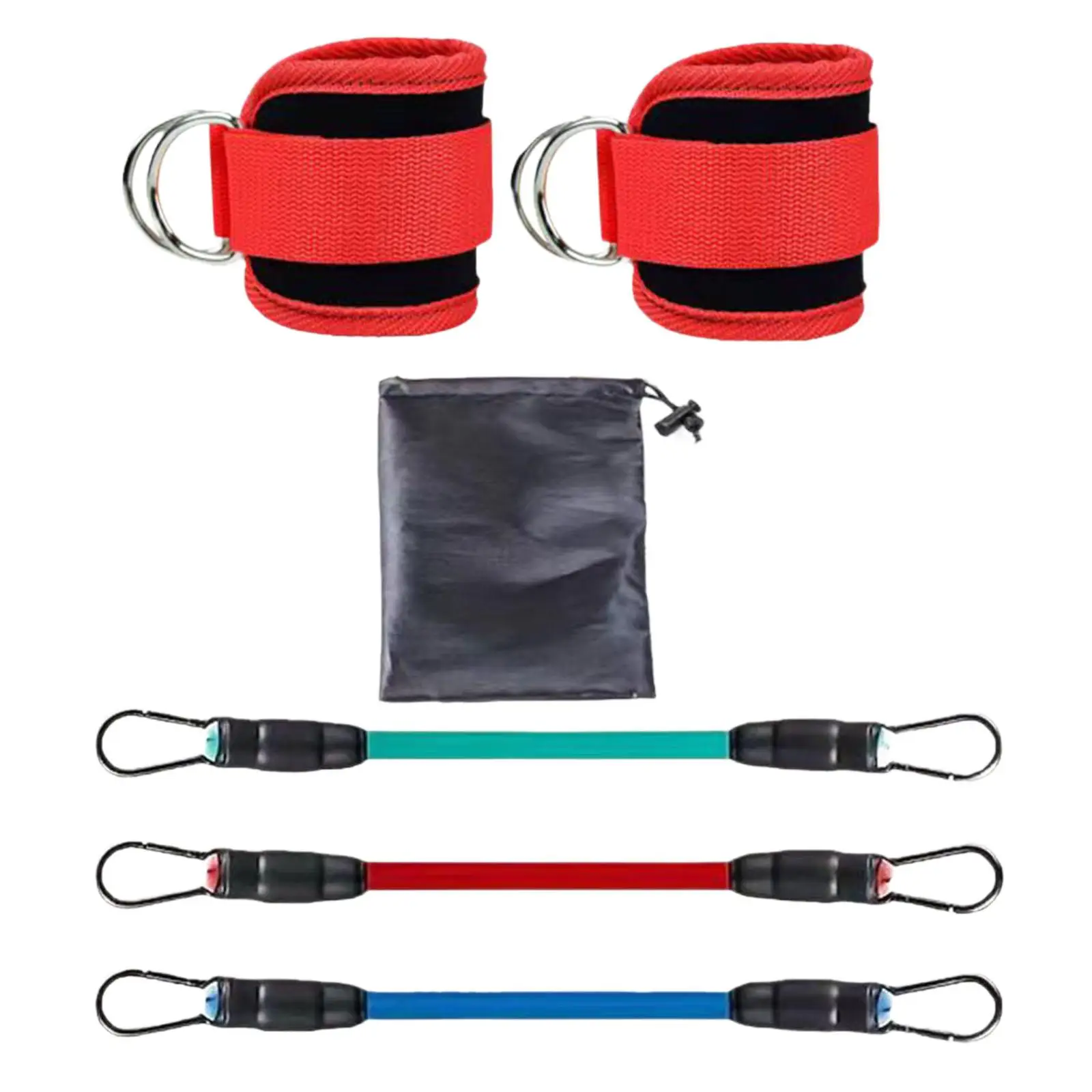 Ankle Resistance Bands with Cuffs 10lbs 20lbs 30lbs 3 Different Levels