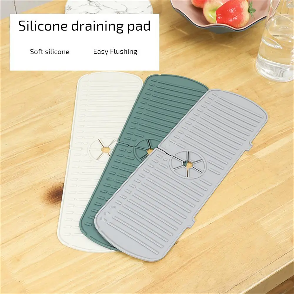 1/2/4PCS Silicone Draining Pad 12 3 Drain Cup Mat 4 5 Household Non-slip Heat Insulation Pad 1 56 Hand-washing 23 2 8