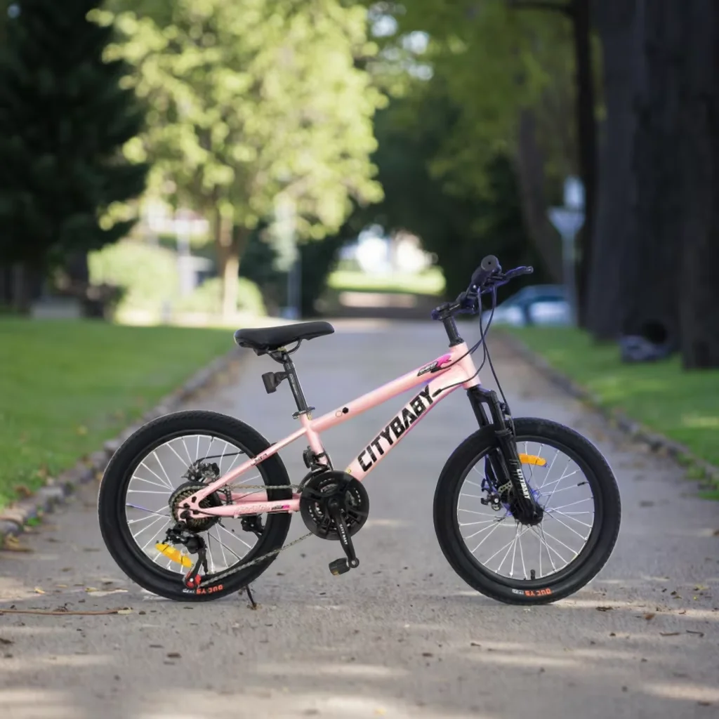 

Kids' Bike with Disc Brake System Disc Brake Aluminum Alloy Fork Available in 18" 20" 22" Sizes for Children