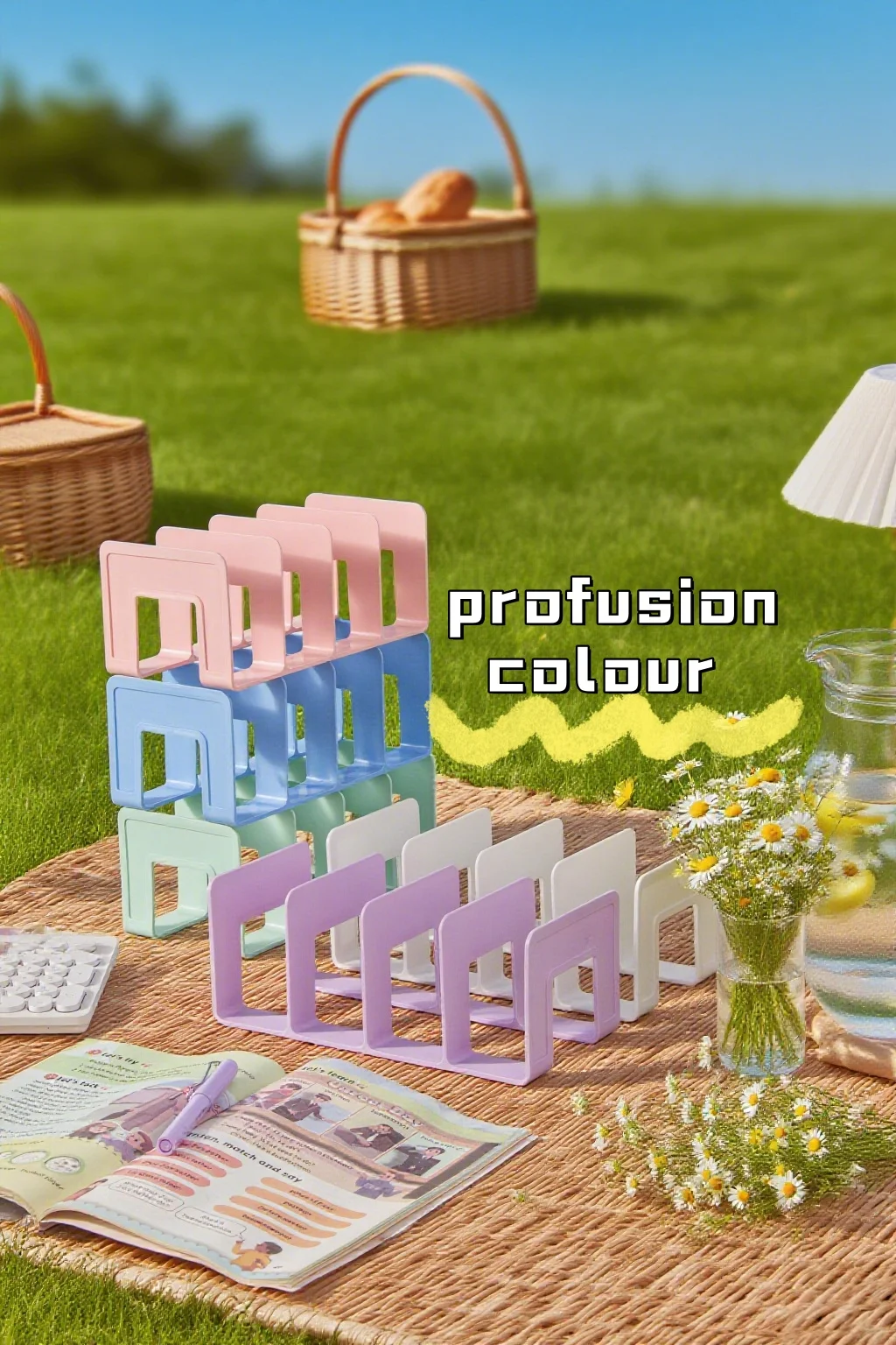 

Подставка для книг Morandi, стойка для чтения, держатель для книг, настольная книжная полка, фиксированный органайзер для хранения книг, полка, подставка для книг