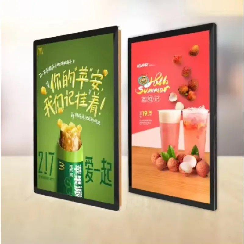 

Outdoor and Indoor Advertising Light Box with Aluminum and Acrylic LED Light Poster Frame