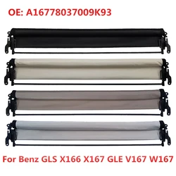 Car Panorama Sunroof Sunshade Curtain Cover Assembly For Mercedes-Benz Maybach GLS X166 X167 GLS450 600 GLE V167 W167 SUV 2015-