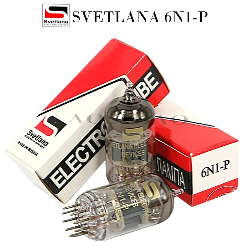 طقم مضخم صوت Svetlana-HIFI ، 6N1p ، 6N1P ، ترقية صمام الفراغ ، 6N1 ، ECC85 ، 6H1N ، رباعي متطابق دقيق ، ديي ، أنبوب إلكتروني