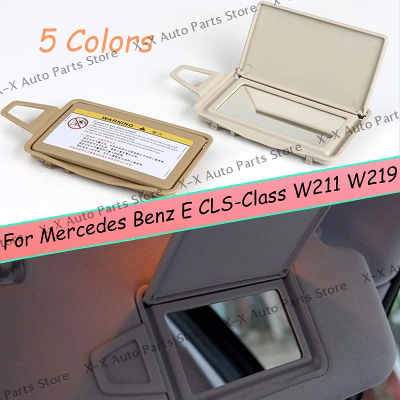 

Для Mercedes Benz E CLS-Class W211 W219 OEM 2118100310 2118300410 Автомобильный солнцезащитный козырек для макияжа, сменная крышка косметического зеркала