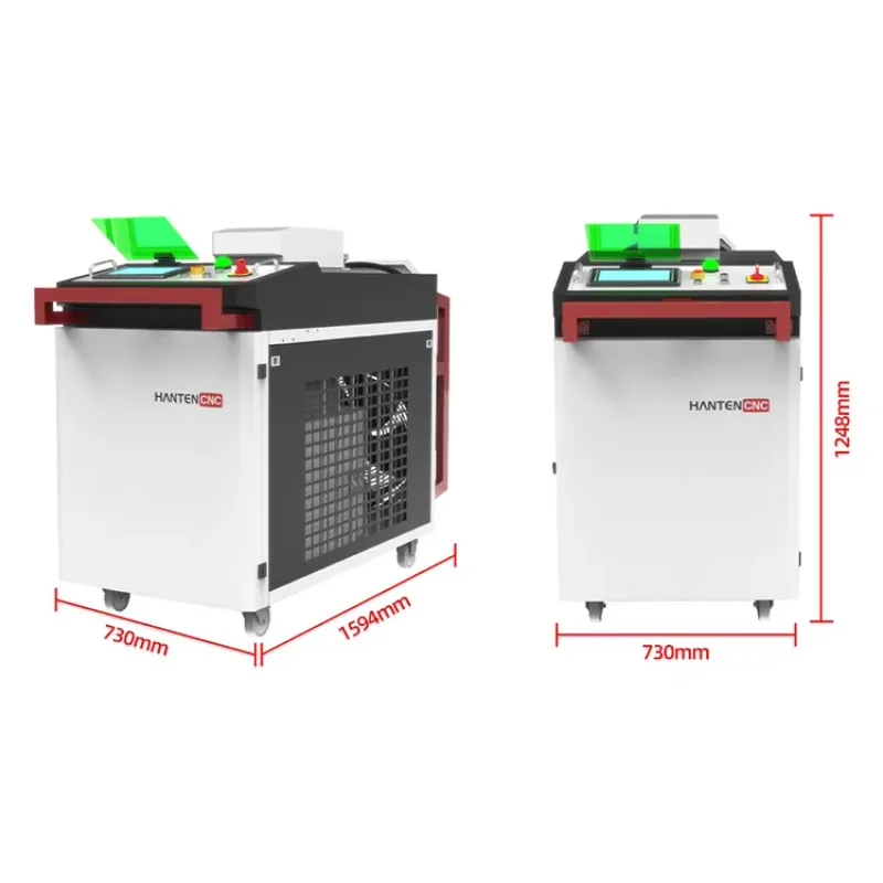 6000W High-Power Laser Cleaning Machine For Heavy Duty Rust Removal On Metal Surfaces